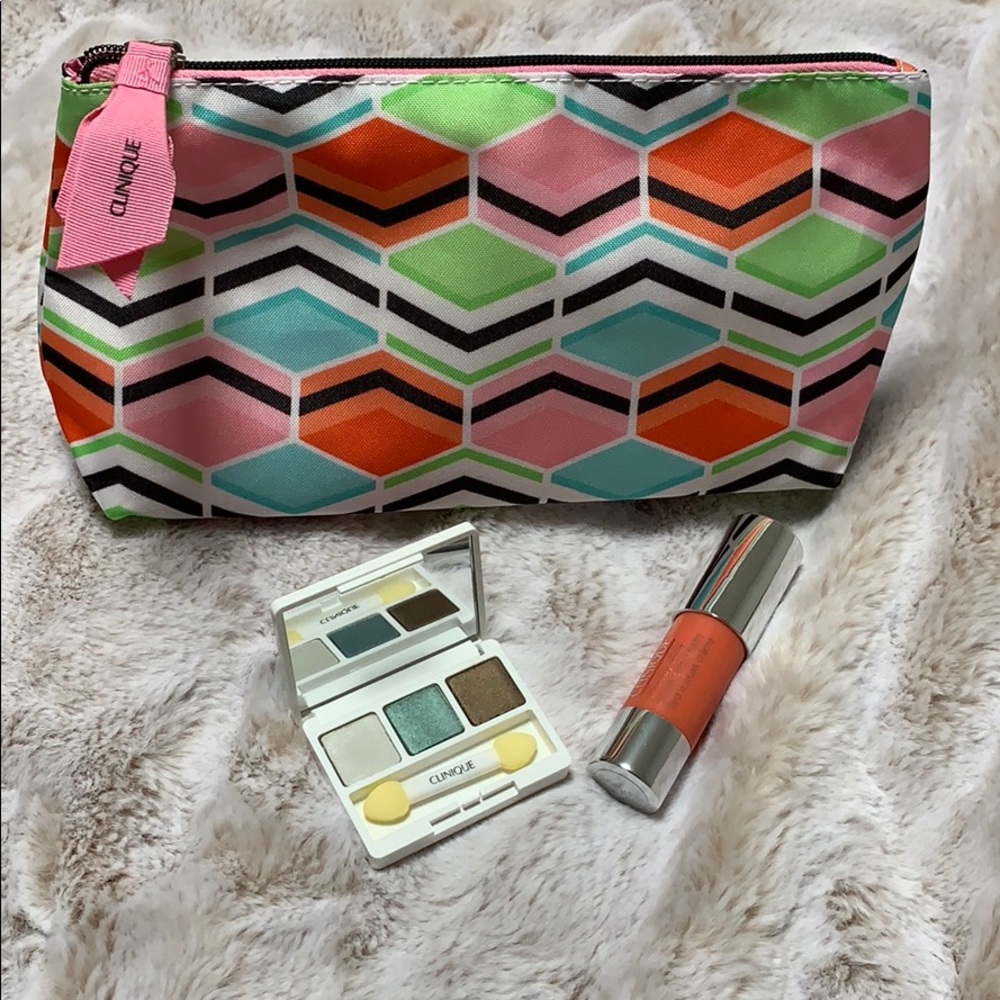 New Clinique makeup and bag